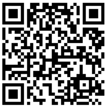 Black-and-white QR code on a white background.